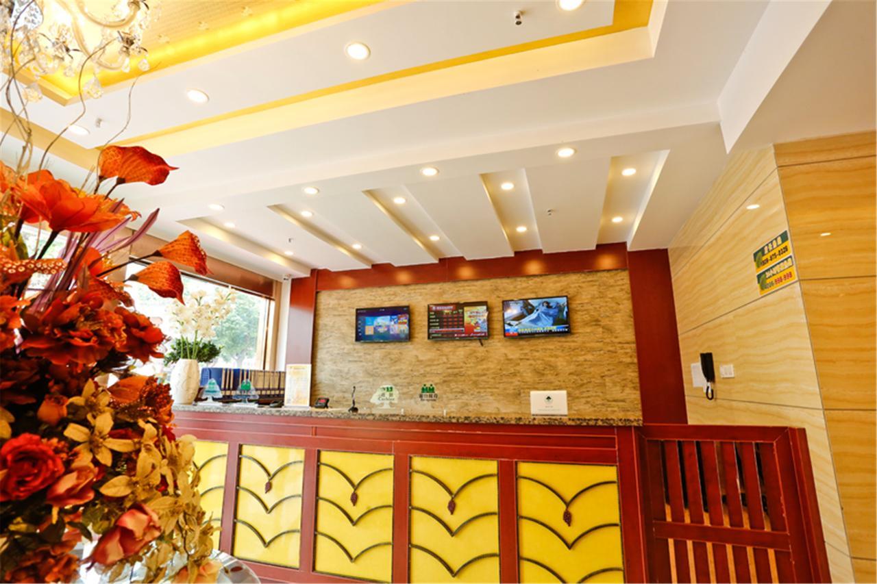 Greentree Inn Shandong Jinan Gaoxin District South Gongye Road Middle Aoti Road Express Hotel Eksteriør bilde