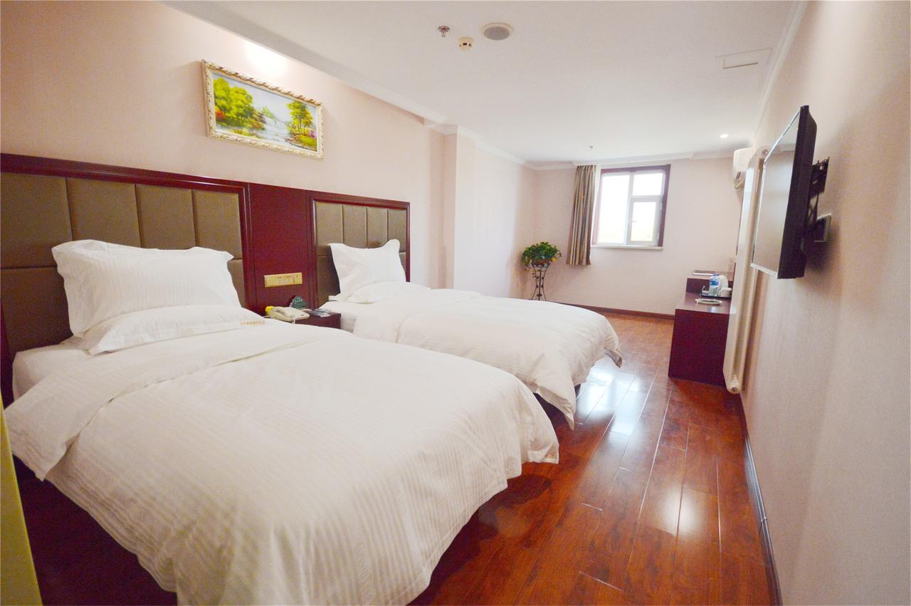 Greentree Inn Shandong Jinan Gaoxin District South Gongye Road Middle Aoti Road Express Hotel Eksteriør bilde